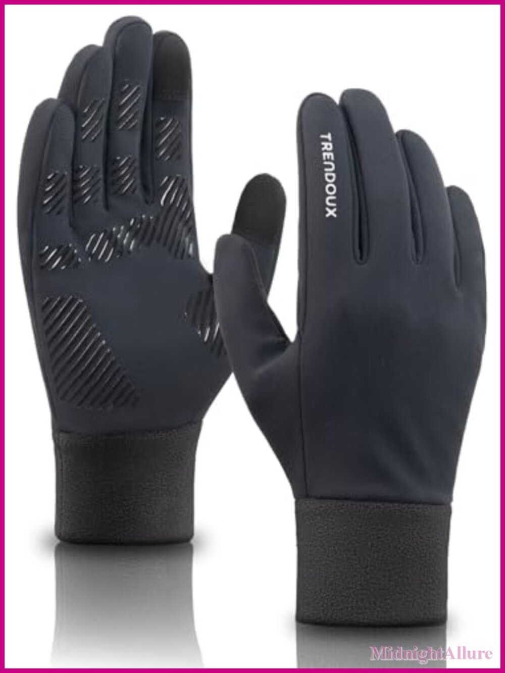 Winter Lightweight Driving Running Cycling Gloves Mens Womens Touchscreen Polar
